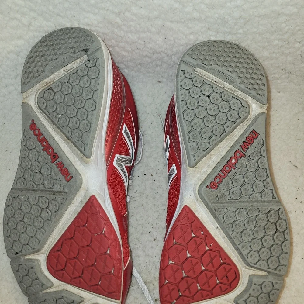 New Balance MX997RW Men's Running Shoes Red White Size 10 D Athletic Trainer...‎